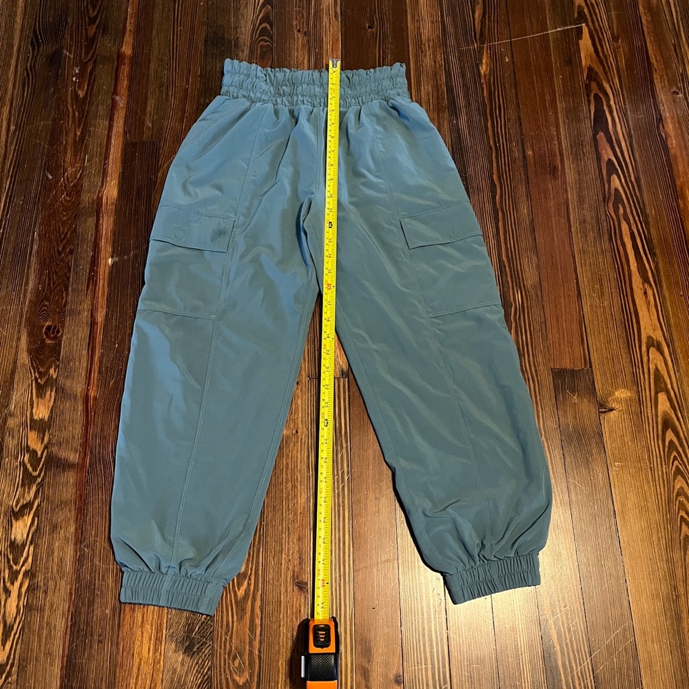 Athleta Girl Teal Elastic Waist Pants